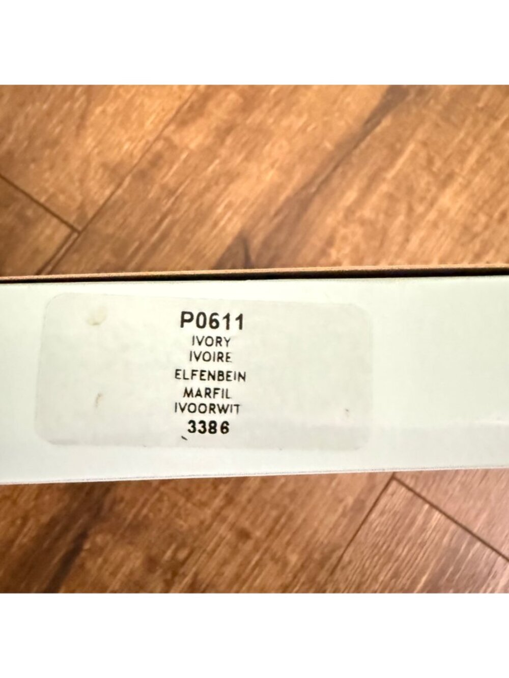 6 PartyLite Taper Candles PO611 Ivory Unscented NIB Handipt 6" - Picture 2 of 2
